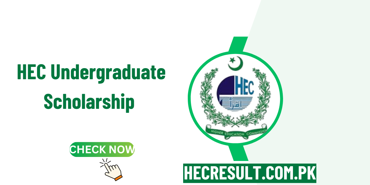 HEC Undergraduate Scholarship For GB Students 2024