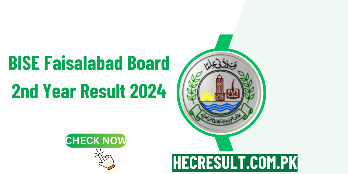 BISE Faisalabad Board 2nd Year Result 2024