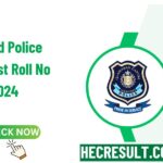 Islamabad Police Written Test Roll No Slip 2024 Download & Test Date